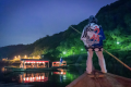 【遊覧船】 ホテルの目の前の清流・錦川での楽しめる遊覧船。岩国の「夜の旅情」を味わいたいならぜひ！