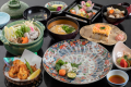 刺し・から揚げ・鍋。3種のお料理で、“冬の味覚”『河豚（ふく）』を堪能！