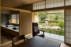 【2名様準特別室（ベッド）】源泉半露天付 8畳＋ダイニング