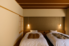 【標準客室(ベッド)】◆源泉半露天付◆8畳＋ダイニング