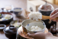 お食事で提供しているお米は地元農家で育ったコシヒカリです