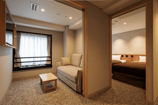 【禁煙】プレミアムリビングツイン