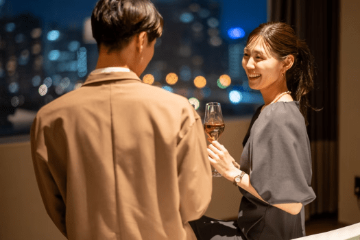 【Grand suite】ふたりきりで過ごす、夜景が主役のラグジュアリータイム。