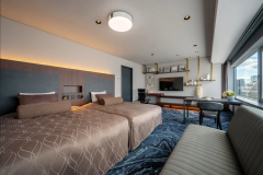 【2024年リニューアル】最上階ラグジュアリーモダンツイン＜36平米＞