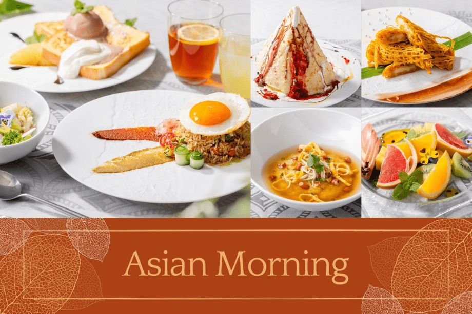 メイン・デザートを選べるモーニング♪