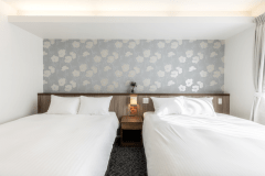 【スタンダードツイン】ふたりで広々はもちろん、4人でリーズナブルな旅も♪