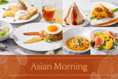 メイン・デザートを選べるモーニング♪