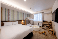 【ファミリーコンセプト】 お子様には楽しみを、パパママにはくつろぎを。家族で過ごせるコンセプトルーム