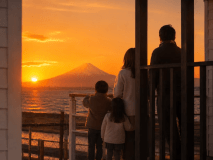 甘藻-AMAMO- 海にいちばん近い角部屋|4名・夕日と富士山を正面に 甘藻-AMAMO- 海にいちばん近い角部屋|4名・夕日と富士山を正面に