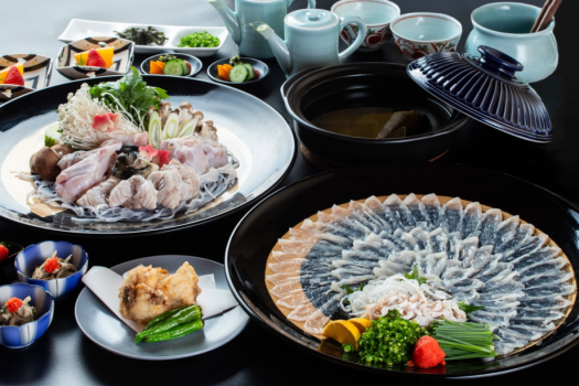 ◆1日3組限定◆【1泊2食】豊後フグのフルコースディナー～温かな食事を各お部屋でゆっくりとご堪能いただけるお部屋食スペシャルプラン～【GRANXIA別府鉄輪】