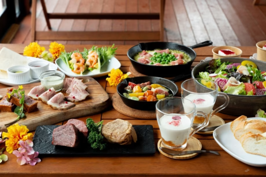 2025年春夏　ラグジュアリーBBQ　メニュー例
