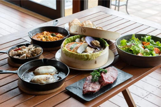 シェフ厳選の豪華海鮮地獄蒸し！ラグジュアリーグランピングBBQコース