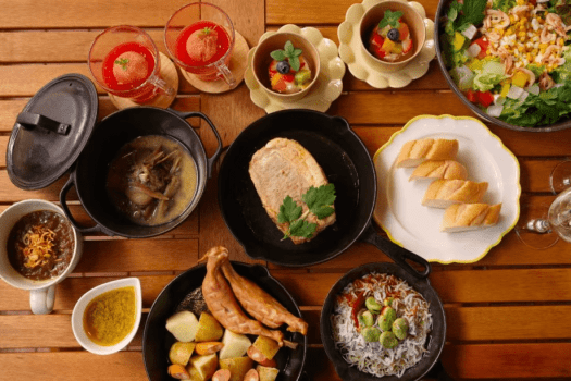 【1泊夕食】★朝寝坊プラン★朝をゆっくりと過ごしたい方向け｜グランピングBBQ～九州・大分の素材の旨みが広がる最高のBBQ。心を満たす絶品の味わいを堪能♪～【GRANXIA別府鉄輪】