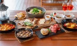 【1 Night, 2 Meals】Glamping BBQ Plan - Indulge in the Finest BBQ Featuring the Rich Flavors of Kyushu and Oita. Delight in Exquisite Tastes that Fill the Heart.  【GRANXIA Beppu Kannawa】