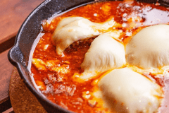 【日帰りBBQ　メニュー例】グランシアハンバーグ