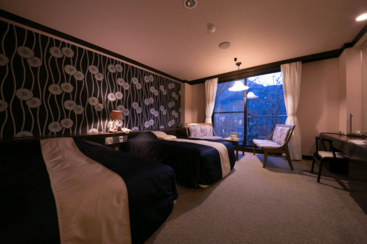 【洋室ツインベッドルーム】ご夫婦・お友達同士で♪(禁煙)