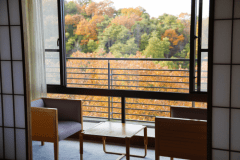 グレードアップ和室（10～12畳）　秋の眺め