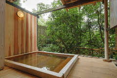 2024年9月ﾘﾆｭｰｱﾙ‼銀泉露天風呂・銀泉蒸し風呂付客室『兆陽庵』【レストラン食プラン】