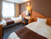 【スタンダードツイン】コンパクトなお部屋でリーズナブルに♪