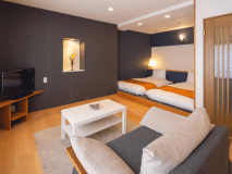 【モダンツイン(和nagomi)】和と洋を感じられる新しい空間のお部屋