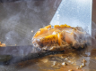 【鉄板焼き】壱岐を代表する豪華食材のひとつ「アワビ」は肝とバターに絡めてどうぞ。