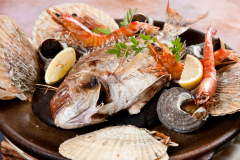 Dinner.Sea bream. Dinner.Sea bream.