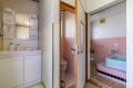 bathroom and toilet in a room bathroom and toilet in a room