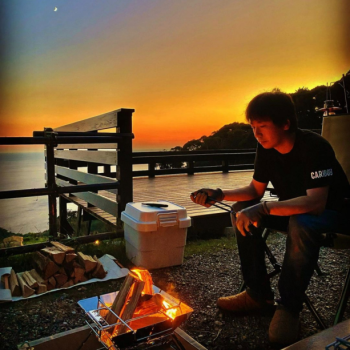 大切な人と過ごすトワイライトタイム
刻々と移り変わる景色をゆっくりと、夕焼けは年中見ることができます。
（G5サイトから撮影）