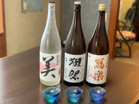【日本酒利き酒セット付】スタンダード会席プラン