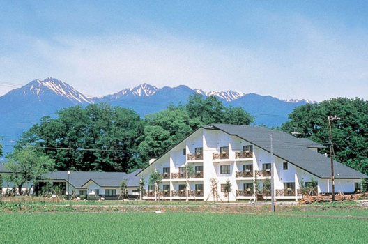 自然の中に佇むビレッジ安曇野