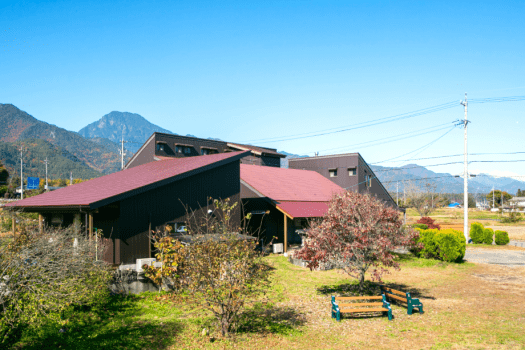 全ての部屋から北アルプスが見渡せます