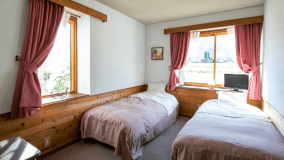 【ハーフマラソン】ペンション ハーヴェスト　洋室ツイン（シャワールーム・トイレ付）