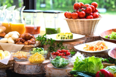 朝食(イメージ)　「美味なる野菜で健康に」をコンセプトにした料理をお召し上がりください