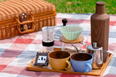 コーヒーミルをゴリゴリ回して楽しもう♪　かごBOX・ハンドドリップ一式