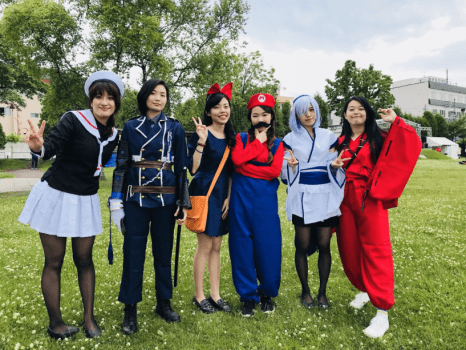 アニフェス当日は、コスプレのままで入館OKです♪