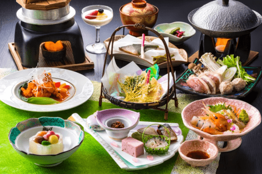 2026年４月～６月の３ヶ月限定。春の和膳基本の「なのはな」