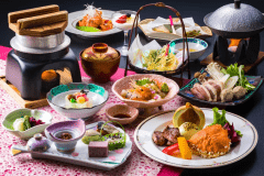 2026年４月～６月の３ヶ月限定。春の和膳グレードUPの「さくら」