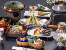 あわび付き会席プラン