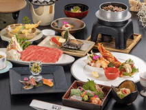 あわび・松阪牛・伊勢海老料理付き会席プラン