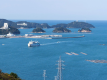 鳥羽湾を一望！遠く三ツ島を望みます。