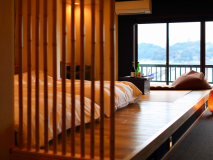 【プレミアム和洋室】有田焼のお風呂と絶景が自慢の１２畳和洋室