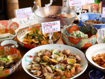 ★【蟹なし】【人気3位】夕食は季節の会席【前菜食べ放題】※かには現地でご注文