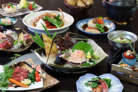 【古民家】ご夕食 ※季節によって変わります。