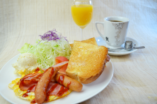 前田珈琲の選べる洋朝食：高台寺モーニングセット