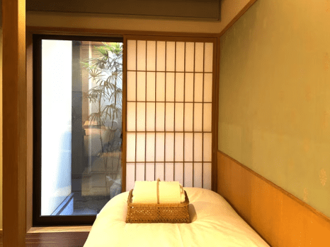 Moegi  Twin or Triple room on the ground floor