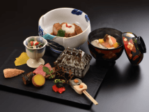 [Standard Plan] Seasonal Kyoto-Style Dinner Plan -Authentic Kyoto Dinner and Cypress Baths in Kyoto Traditional Hotel-