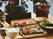 「島のお母さんの朝食」をテーマにした和朝食。朝からどこかほっとできる食事となっております。
