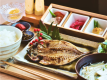 「島のお母さんの朝食」をテーマにした和朝食。朝からどこかほっとできる食事となっております。