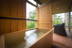 [Tenbou Building 1F] JIROU ◆ Modern Japanese-Western Room with Open-Air Bath (14 Tatami)