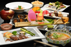 【ご夕食一例】三陸で獲れる新鮮な海産物を素材本来の味を最大限に活かした和洋創作料理でご提供